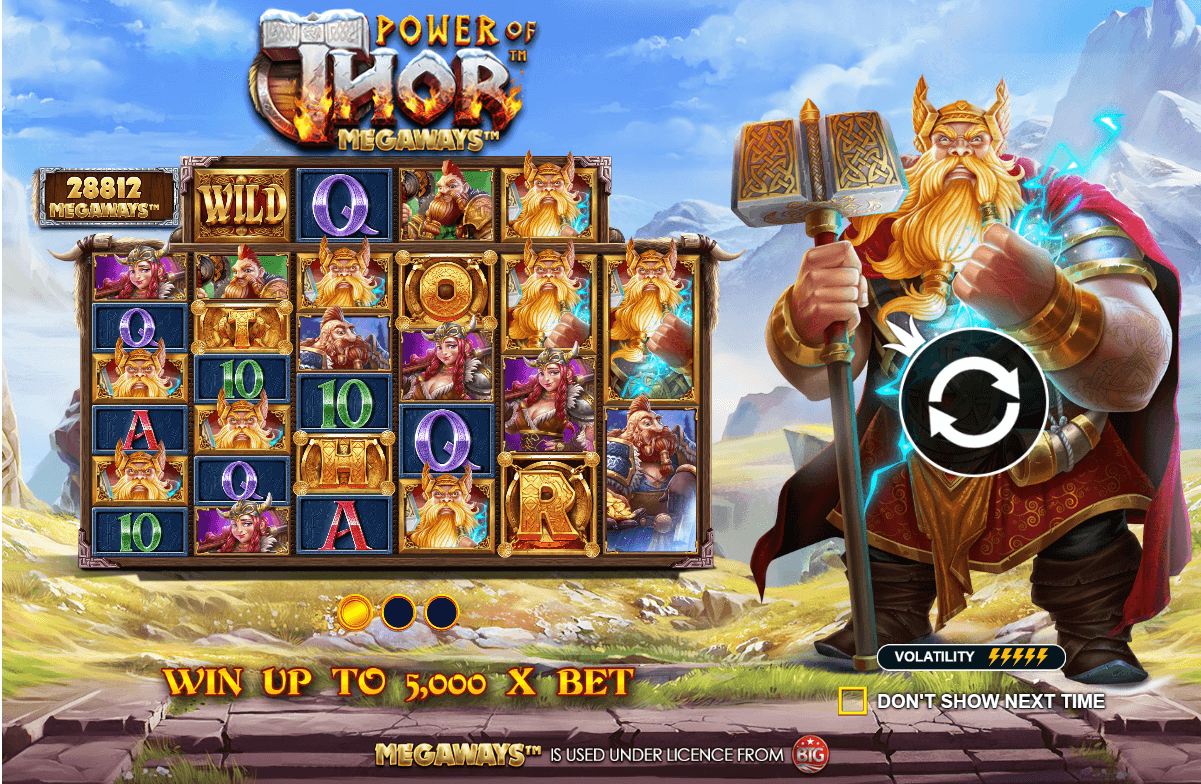 Power of Thor Megaways Online Slot Game Intro