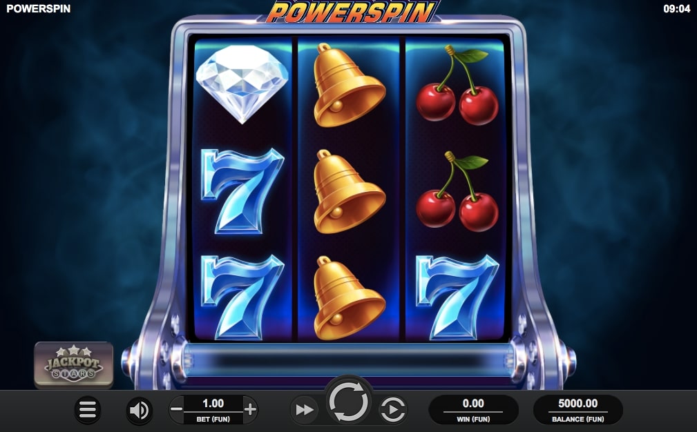 Relax Gaming Powerspin Slot Reels