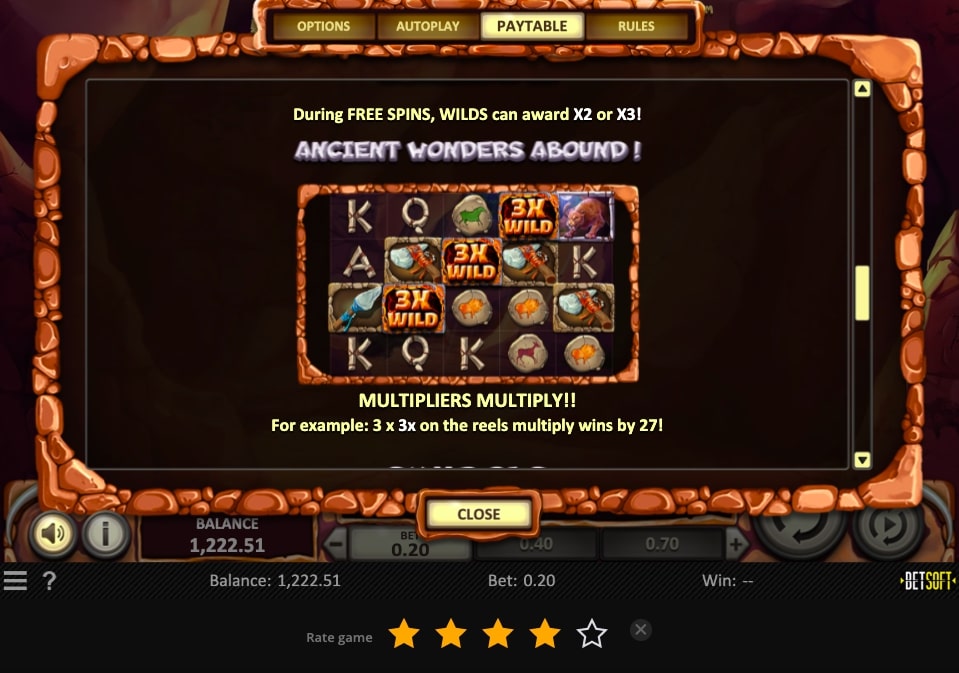 Primal Hunt Slot Features