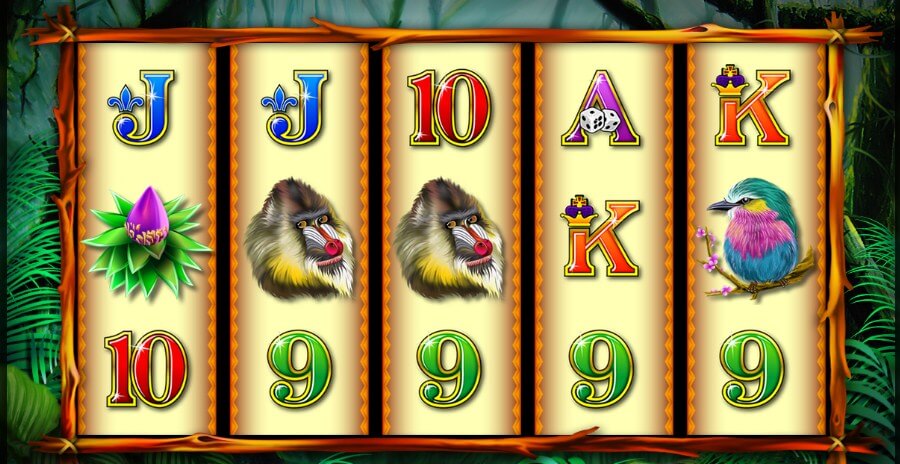 Rich'n' Wild Online Slot Game Reels