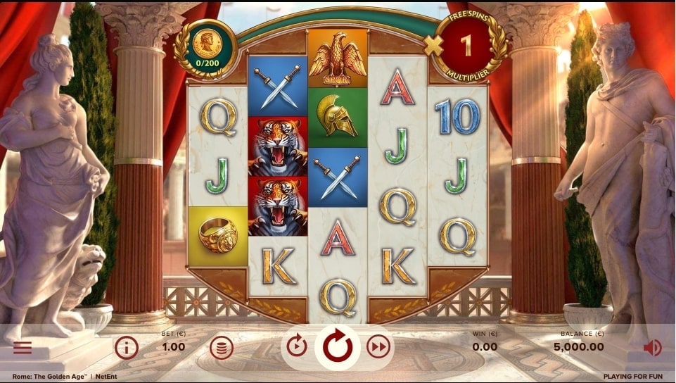 Rome The Golden Age Slot Game