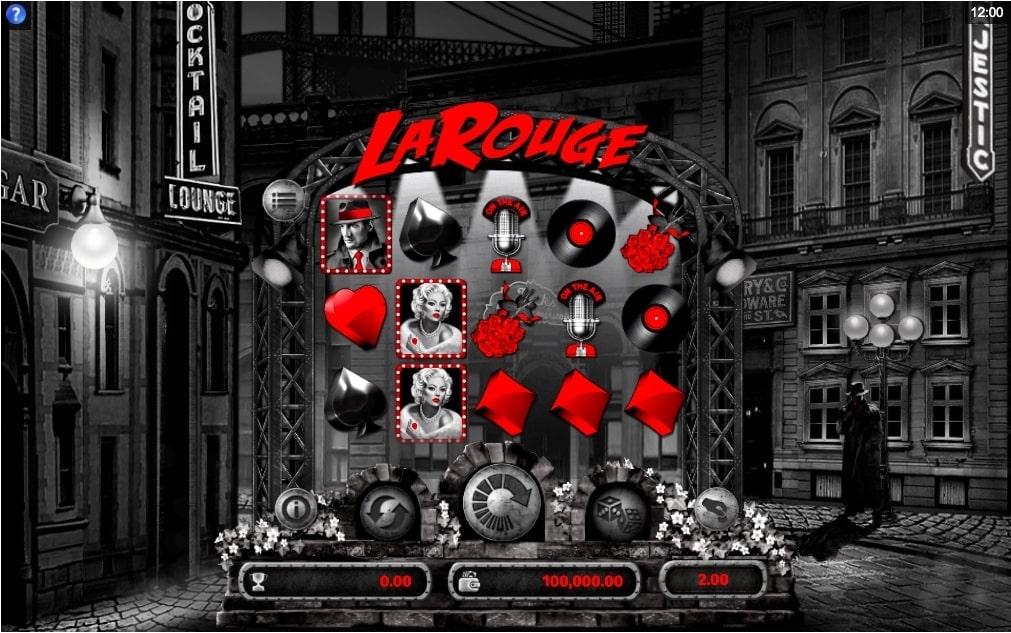 Microgaming La Rouge Slot Reels