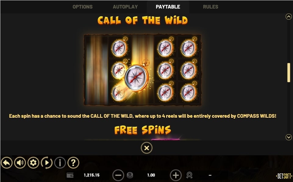 Safari Sam 2 Slot Features