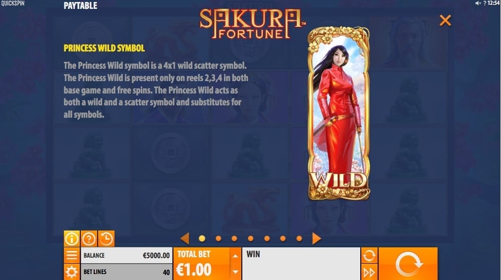 Quickspin Sakura Fortune Slot Bonus Features