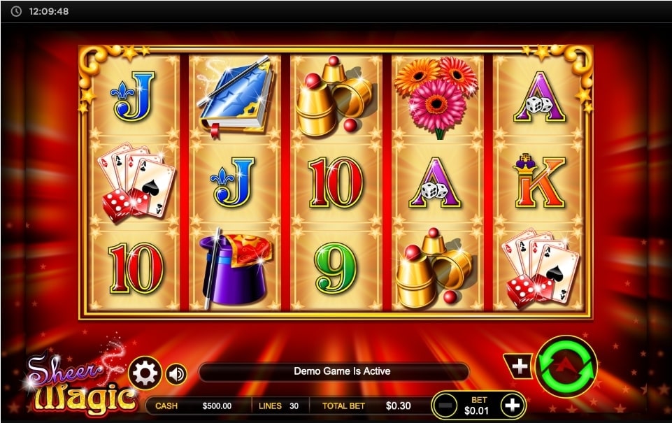 Sheer Magic Slot Reels