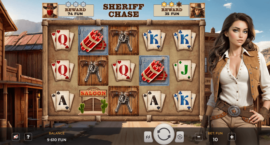 sheriff chase dreamplay