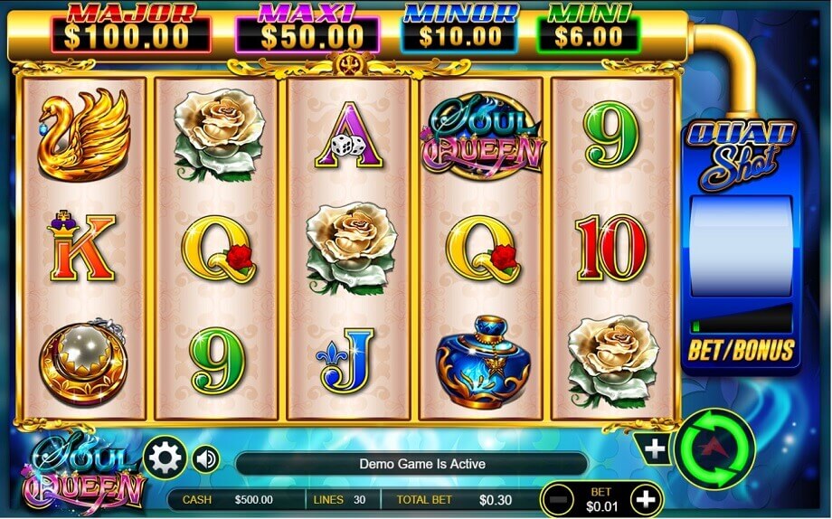Soul Queen Online Slot Game Reels