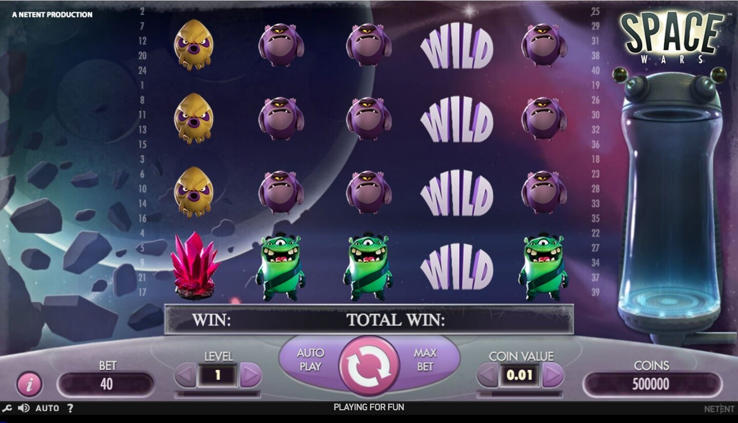 Space Wars Slot Review, Bonuses & Free Play (96.75% RTP)