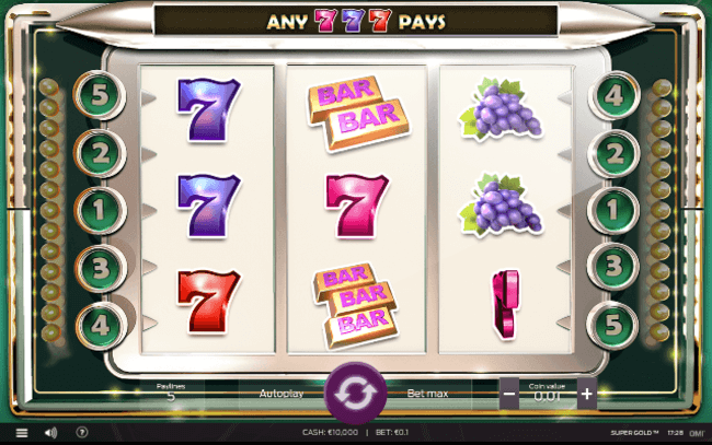 super gold máquina tragaperras online omi gaming