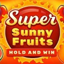super sunny fruits hold and win slot logo