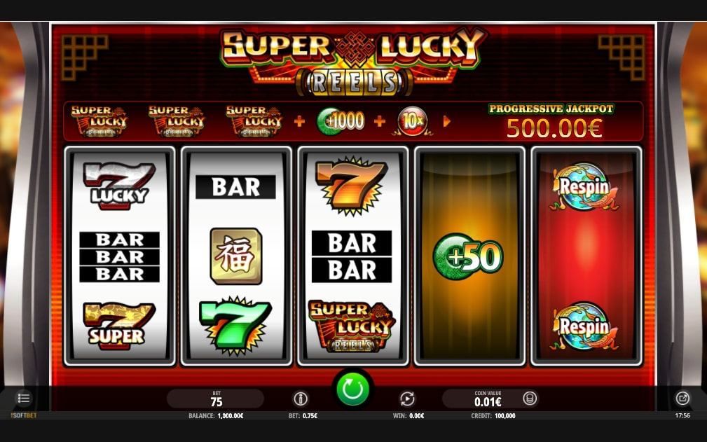 iSoftBet Super Lucky Reels Slot Reels