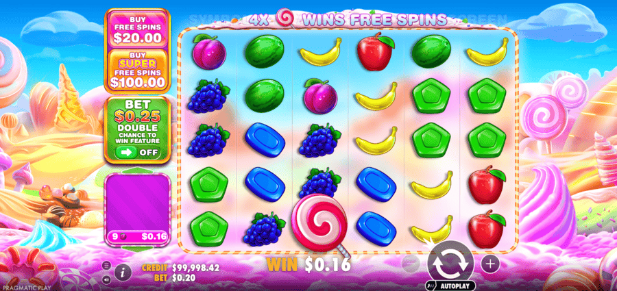 Captura de pantalla de sweet bonanza 1000