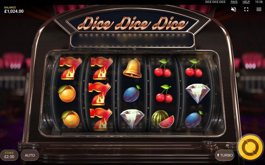 Fruit Machine Theme Dice Dice Dice Slot