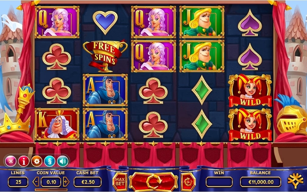 Yggdrasil Gaming The Royal Family Slot Reels