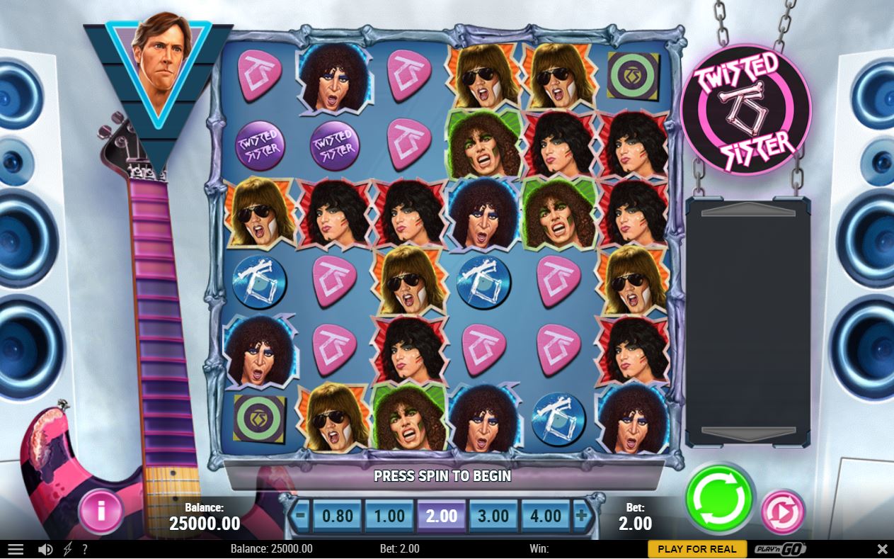 Play N Go Twisted Sister Slot Reels