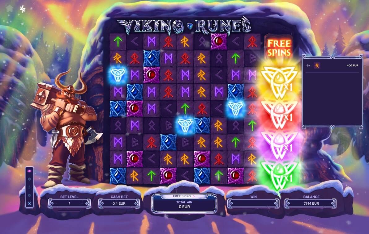 viking runes slot special bonus features