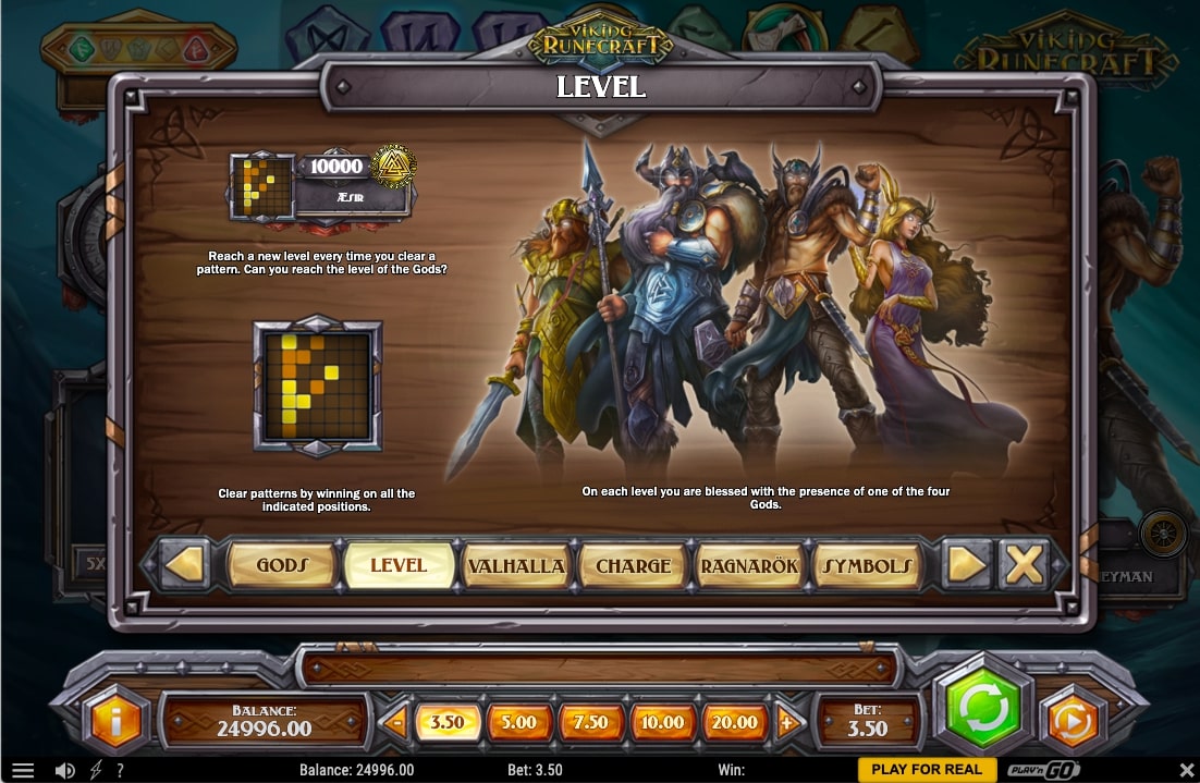 Play N Go Viking Runecraft Slot Bonus Features