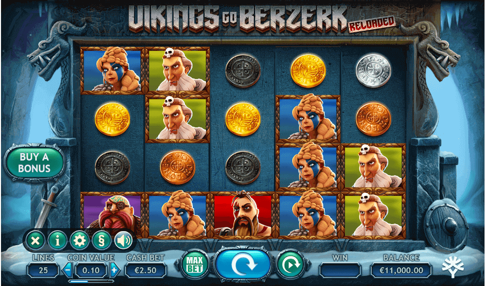 Vikings Go Berzerk Reloaded reels