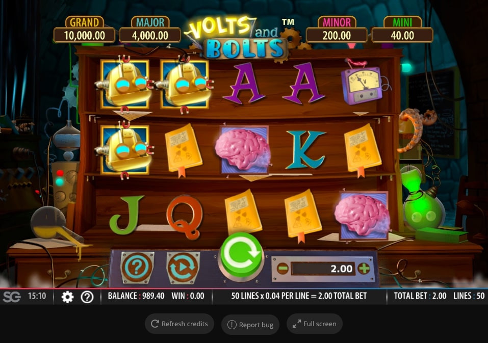 Volts and Bolts Slot Review, Bonuses & Free Play (95.63 RTP)