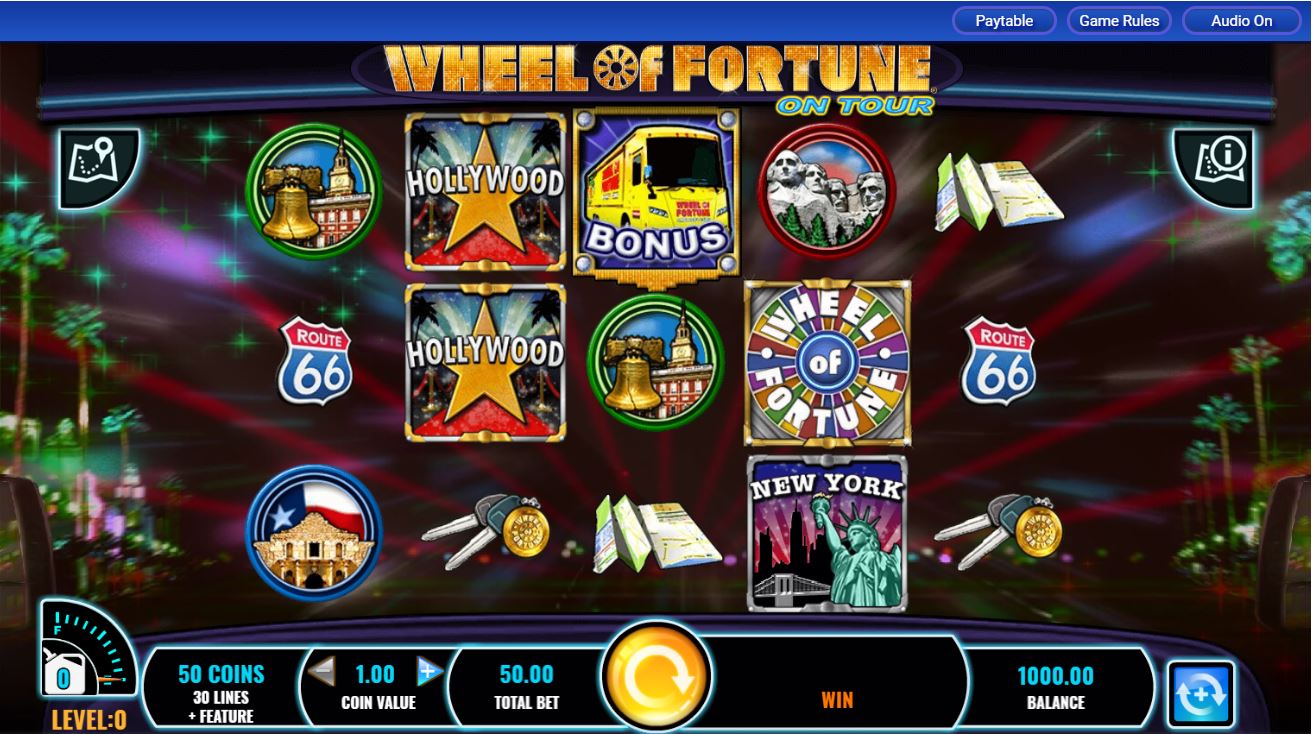 IGT Wheel Of Fortune Slot Reels