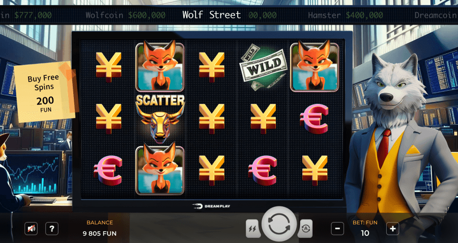 wolf street dreamplay