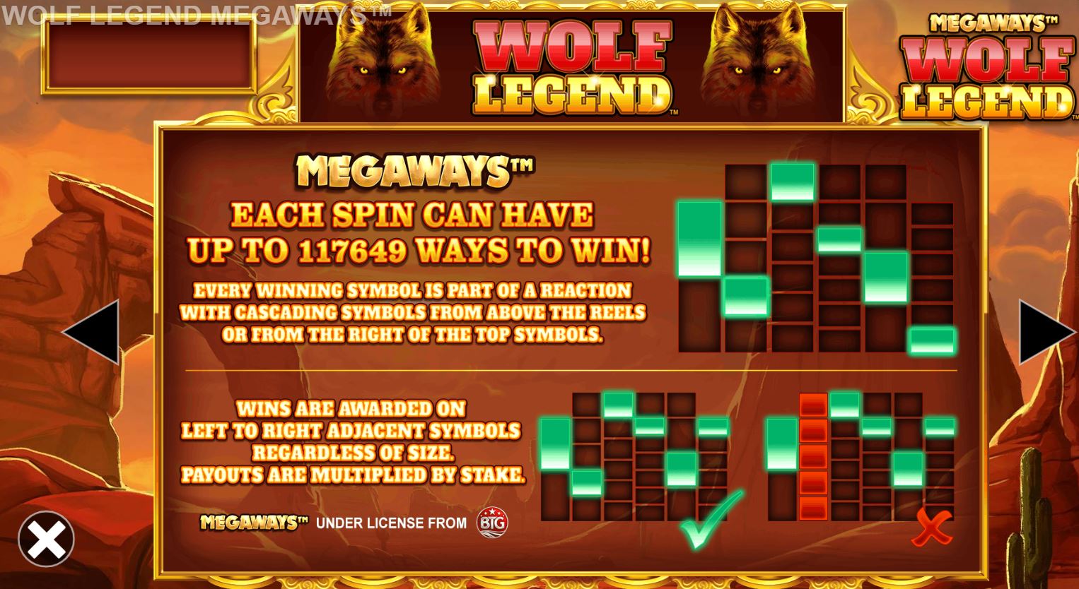 Blueprint Gaming Wolf Legend Megaways Slot Win